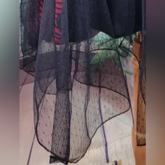 MARIE CLAIRE Gothic Look Gauze Layered Dress - Picture 7 of 9